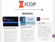 Tablet Screenshot of icop.com.ar